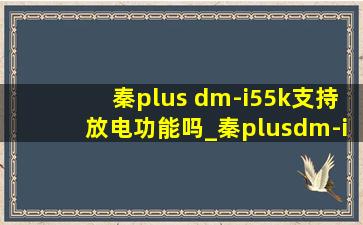 秦plus dm-i55k支持放电功能吗_秦plusdm-i55支持外放电吗